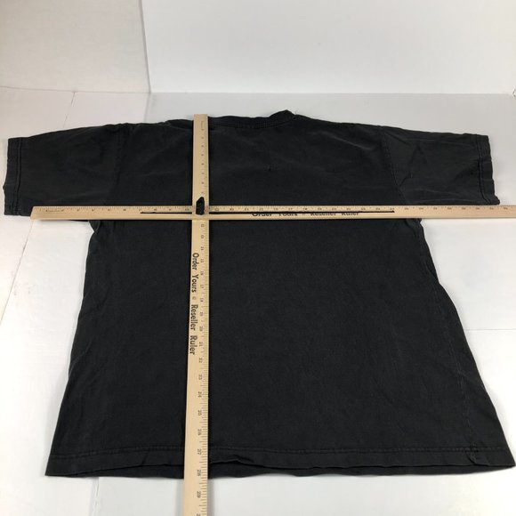 Yijan Australia Art Shirt Men's Large Black Red Yalka Ceremony Bush Onion Tee - Picture 13 of 15